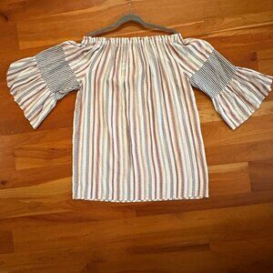 JESSICA SIMPSON OFF SHOULDER BLOUSE - BRAND NEW WITH TAGS - SZ SMALL (RUNS BIG!)